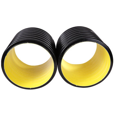 Säurebeständiges HDPE Abflussrohre 200mm*6m HDPE Sturm-Abwasserrohr